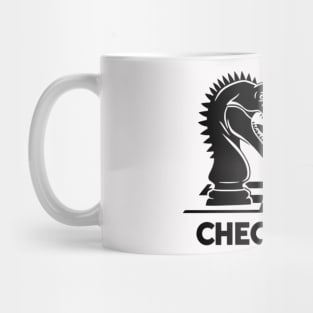 Tyrannosaurus Chess Mug